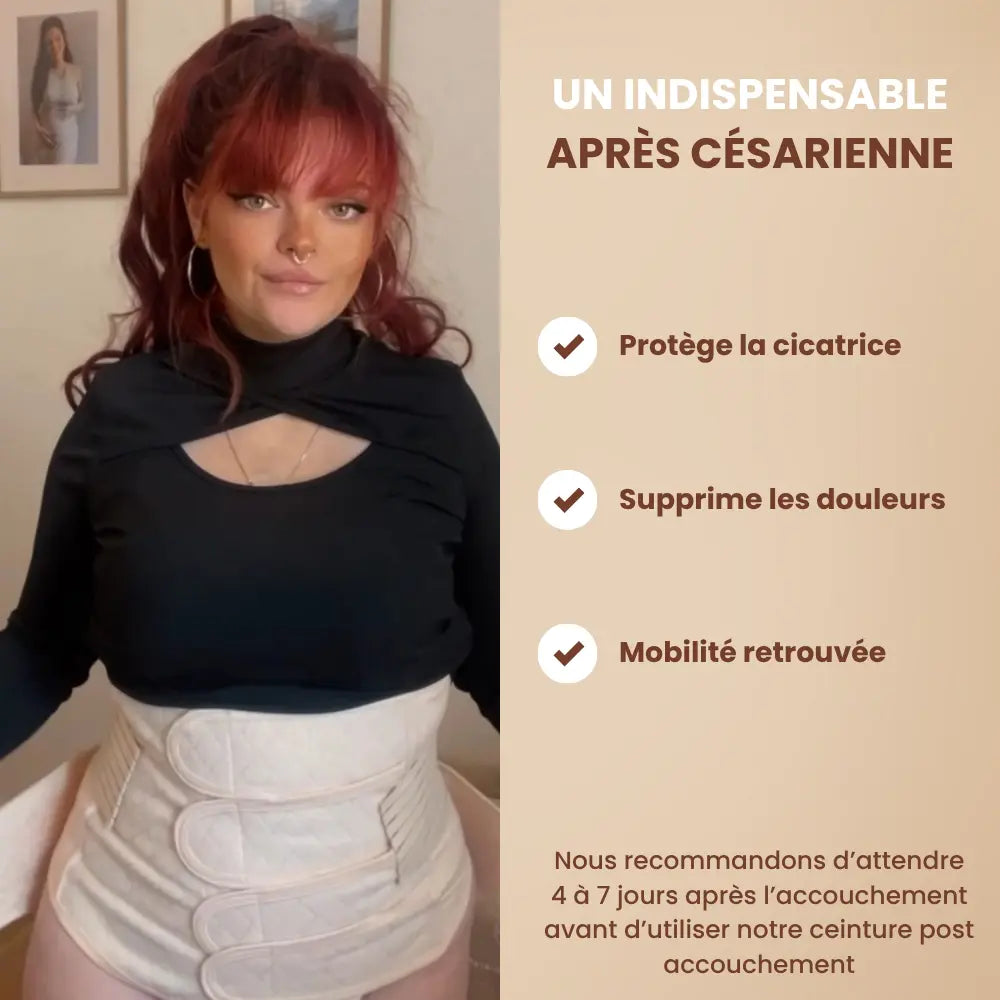 Ceinture post accouchement