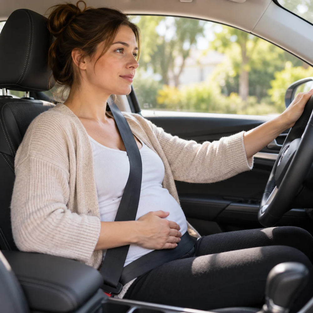 Conduire après une césarienne : quand reprendre le volant ?